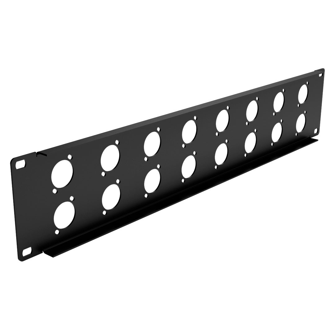 Painel Para Conector Xlr Fêmea Wireconex Wp 16 Xlr