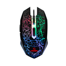 Kit Gamer Kross 5 Em 1 - Usb, Led, Iluminação Rainbow - Ke-gk5150 Mouse + Teclado + Mouse Pad + Headset E Mouse Bungee
