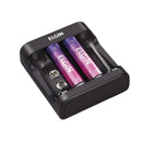 Carregador De Pilhas Usb Com 2x Aa1500mah