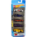 Hot Wheels Die-cast Pack Com 5 Carrinhos