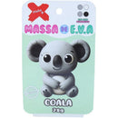 Massa De Eva Criativa Coala Com 4 Cores 28g