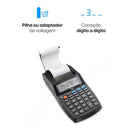 Calculadora Compacta Com Bobina 12 Digitos Ma-5111 Elgin