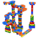 Brinquedo Para Montar Rampa Divertida 200 Peças + 60 Adesivos