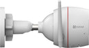Câmera De Segurança Externa Wifi 3mp Fhd 2.8mm Branca - Cs-h3c
