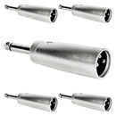 Adaptador Xlr Macho P10 Mono Storm 05 Unidades