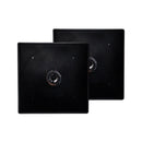 Kit Arandela Coax Ial Gp 70w 8r Quadrada Pt Leson