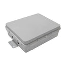CAIXA HERMETICA MULTITOC CINZA VEDADA 25X20X8 COMPLETA
