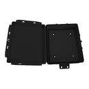 CAIXA HERMETICA MULTITOC PRETA VEDADA 25X20X8 COMPLETA