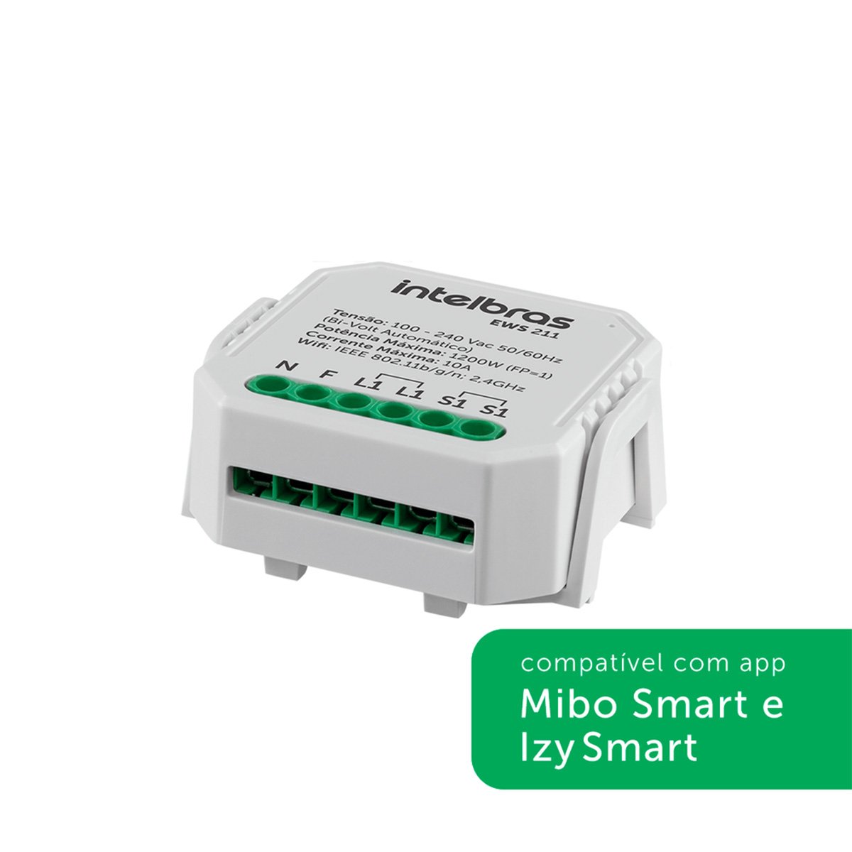 Interruptor Controlador De Cargas Wifi 1/1 Ews 211 4850005