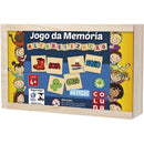 Jogo Da Memória Em Madeira Alfabetização