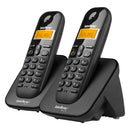 TELEFONE SEM FIO INTELBRAS TS3112 DIGITAL COM RAMAL ADICIONAL PRETO