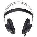 FONE DE OUVIDO AKG K52 HEADPHONE SISTEMA FECHADO PRETO