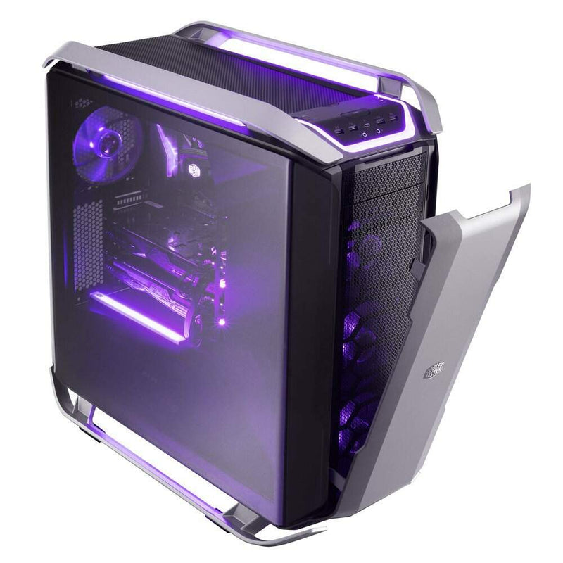 Gabinete Cooler Master Cosmos C700p - E-atx Full-tower Rgb - Lateral Vidro Temperado Duplo Curvado - Mcc-c700p-kg5n-s00