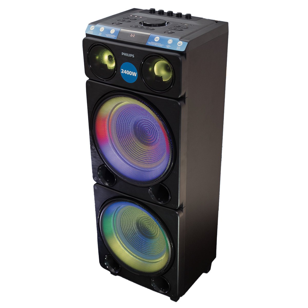 Caixa De Som Bluetooth 5.3 Tws Party Speaker 2400w - Tax5509