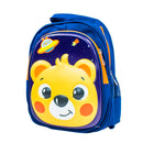 Mochila Escolar Infantil Bichinhos Modelo Urso Azul