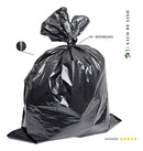 Saco De Lixo 100 Litros  Super Reforçado- P9 - 20 Unidades