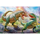Quebra-cabeça Cartonado Batalha Dos Dinossauros 200 Peças