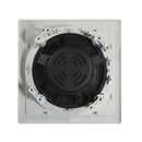 ARANDELA QUADRADA FIAMON 6" DIFUSOR 30RMS 8R BRANCA