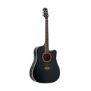 Violao Aco London Le30c Bk Strinberg