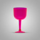 Taça Pit 500 Gin 4 Unidades 500ml Acrilico Rosa