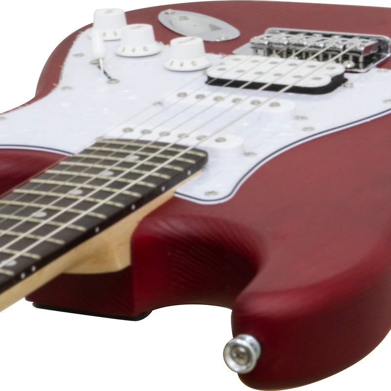 Guitarra Elétrica Ash Thomaz Teg 320 Vermelho