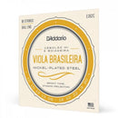 Encordoamento Para Viola Brasileira Cebolão MI/Boiadeira EJ82C D Addario