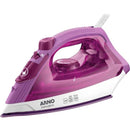 Ferro a Vapor Arno Easygliss com Base Cerâmica Lilás/Branco 127V