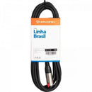 Cabo Extensor Estéreo HAYONIK Linha Brasil P10 Fêmea x P10 Macho 5m