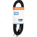 Cabo para Microfone HAYONIK Linha Brasil XLR Macho x P10 7m Preto