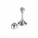 Trava Magnética Batente Porta Aço Inox Fixador Anticolisão