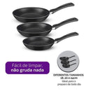 Kit de Frigideiras Rochedo Basic 18cm, 20cm e 24cm - CXM / 4