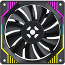 Kit Cooler Fan ARGB Fortrek Frosty Preto Com Controladora/Controle