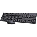 Kit Mouse e Teclado Fortrek CW11 Wireless Preto