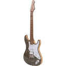 Guitarra Aria Pro II 714-MK2 Fullerton Black Diamond