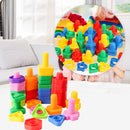 Brinquedo Blocos De Montar Formas Parafuso - Para Encaixar