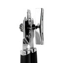 Abridor De Lata Aço Inox Manivela Forte Robusto  Cor:preto