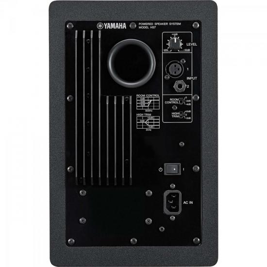 Monitor de Referência para Estúdio Yamaha HS7 95W RMS Preto