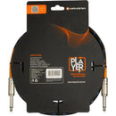 Cabo Para Instrumento Têxtil Hayonik Player P10 5m Preto/Azul