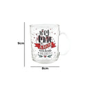Caneca Vidro Frases Amorosas Dia Das Mães Presente Modelo:m1