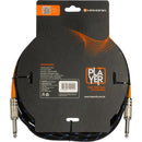 Cabo Para Instrumento Têxtil Hayonik Player P10 7m Preto/Azul