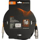 Cabo Para Microfone Hayonik Player XLR Fêmea x P10 5m Preto