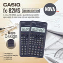 Calculadora Científica Casio FX-82MS-2-S4-DH 240 Funções Preta