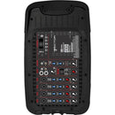 Caixa de Som Portátil HH VRC-210 Com Mixer