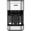 Cafeteira Elétrica Arno Preferita Inox 750ml Jarra de Vidro 127V