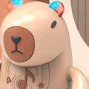 Brinquedo Robô Capivara Dançante Música Luzes Diversão