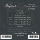 Encordoamento Para Guitarra Flat Wound .012 AGS900L Aria Pro II