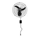 Ventilador de Parede Ventisol Oscilante 50cm Aço Preto Bivolt