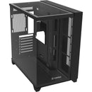 Gabinete Gamer Fortrek Clarity Full Glass Aquário Preto