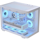Gabinete Gamer Aerocool ATX P300C Branco Lateral Vidro