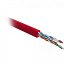Cabo de Rede CAT.6 CMX CX 305m Vermelho Furukawa Sohoplus - CX / 305